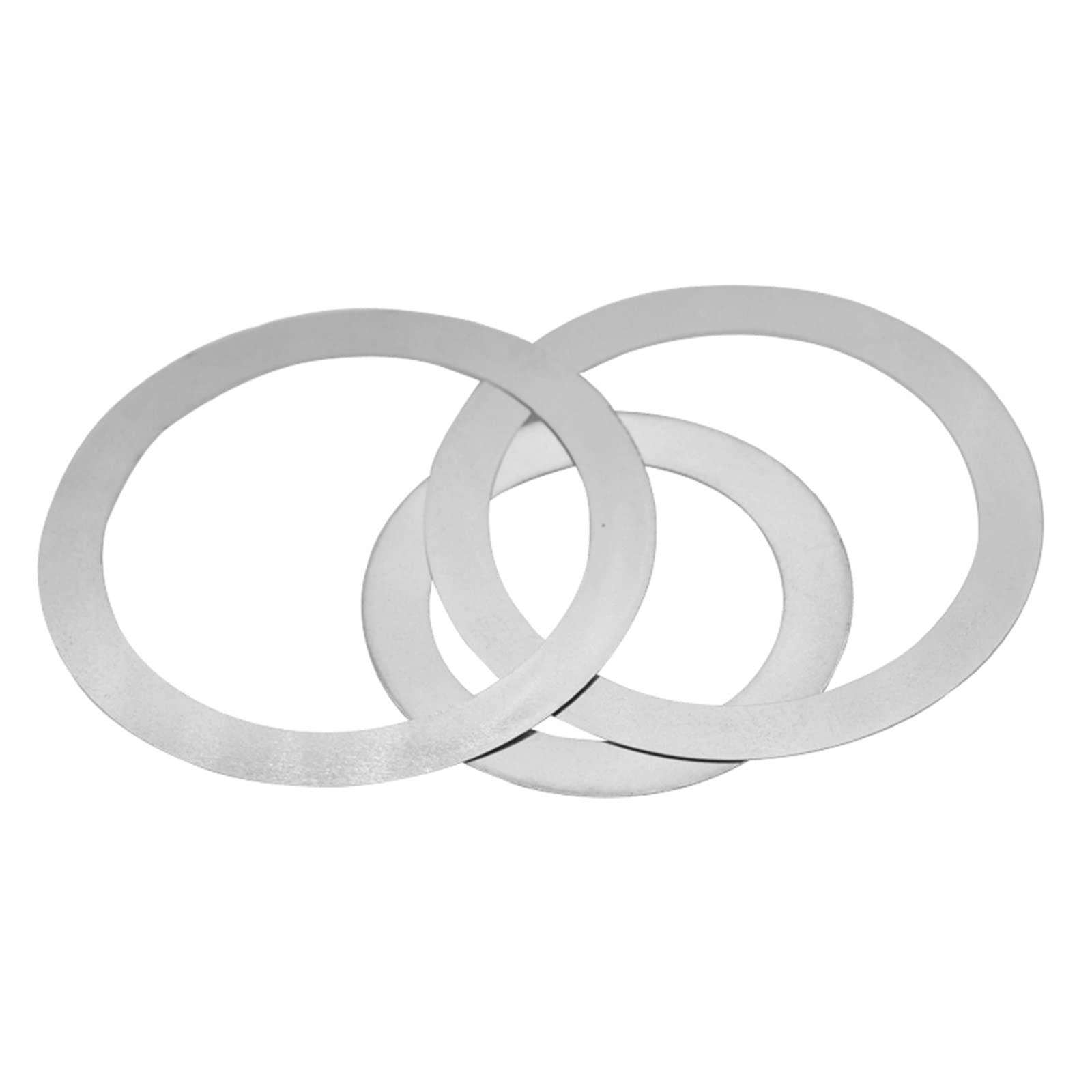 Ctongrun-Flache Unterlegscheiben 0,1 mm dicke Unterlegscheibe aus Edelstahl 304, ultradünn, flach, 10 Stück, gute Korrosionsbeständigkeit(270X300X0.1)