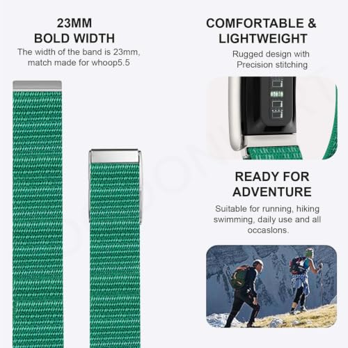Image of Sport Breathable, Durable Strap Compatible with Whooop 5.0 One & Peak