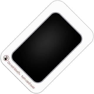 Ldabrye Almohadilla de tintas para bebé, reutilizable, fácil de lavar, color negro, para huellas de mascotas, para huellas de manos, bebé y huella de bebé