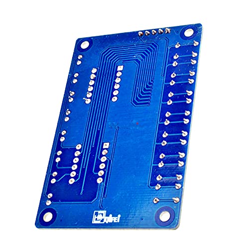Miniatura 6 de TM1638 pantalla LED 8-Bit módulo de tubo digital para Arduino para AVR 7 segmento 8 bits rojo TM1638 panel de la placa de la pantalla LED
