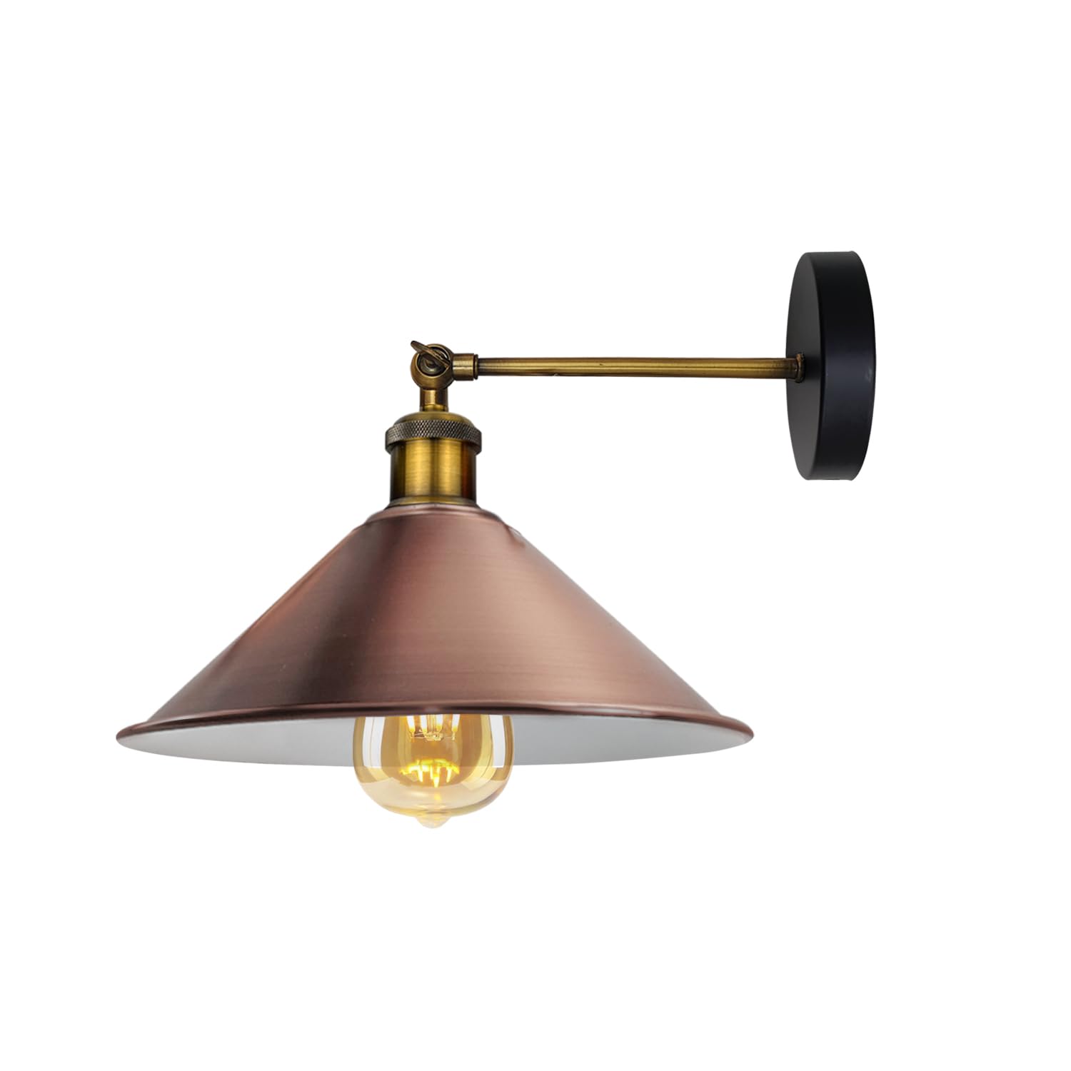 Wall Sconce, Antique Swing Arm Industrial Light Fixture,Wall Lamp Fixture for Living Room Bedroom Cafe Vanity Loft Cafe Bar Kitchen