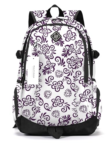 Image of rickyh style School Backpack Travel Bag for Men & Women Lightweight College Back Pack with Laptop Compartmen