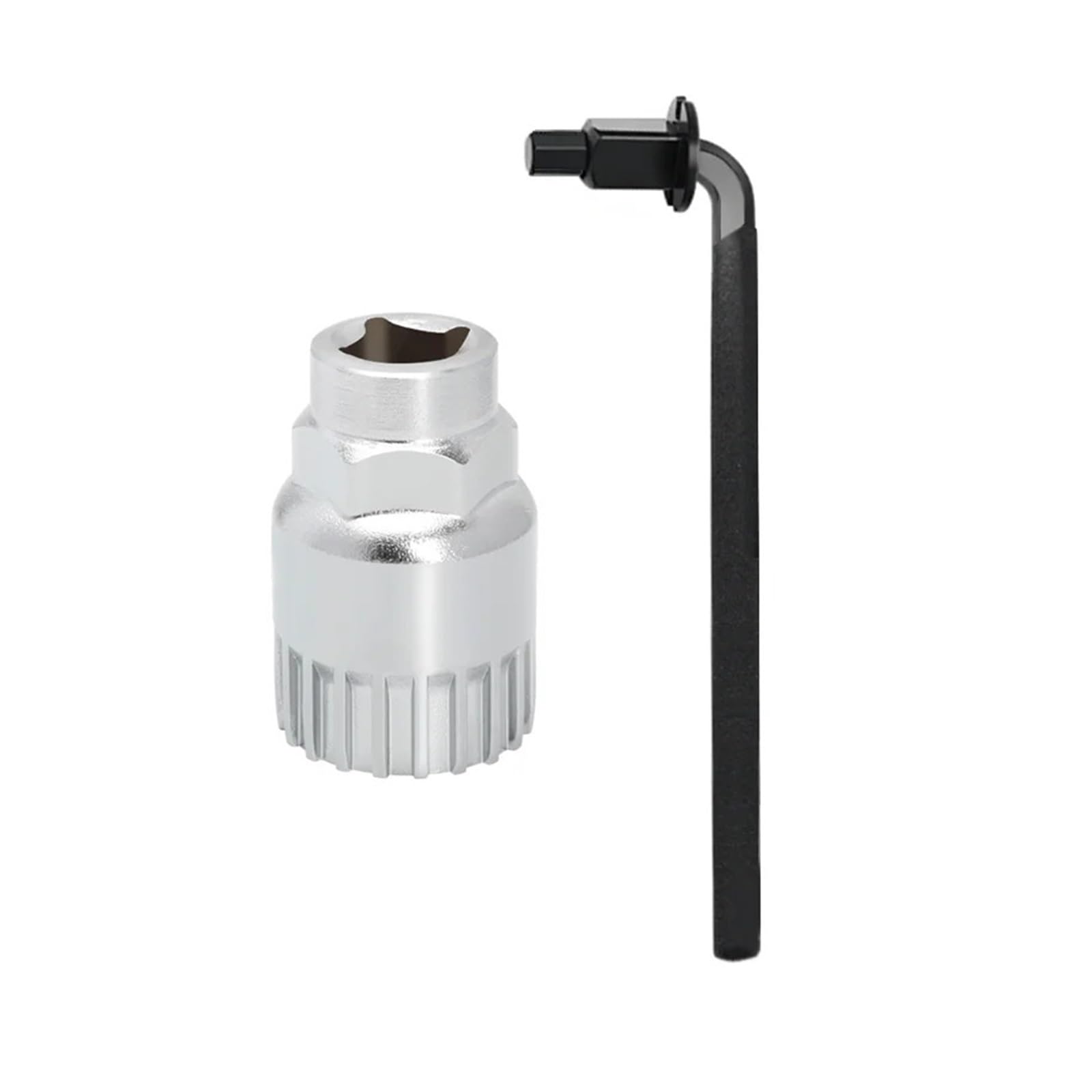 Extractor Bielas Bicicleta Kit de Herramientas for reparación Bicicletas, extracción del pedalier, Extractor manivela, Herramienta for Volante Bicicleta, Llave Allen 8 mm