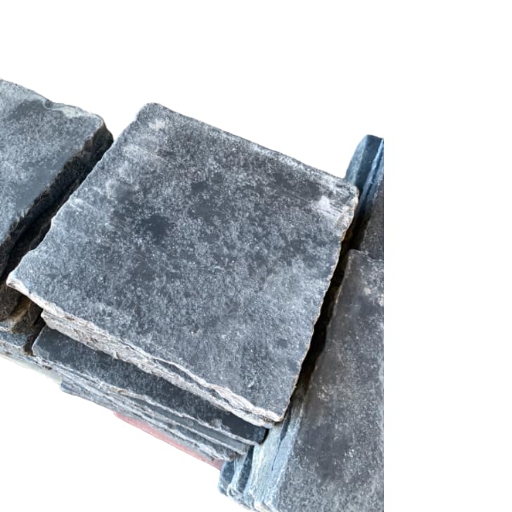 庭石　石　石材 楽天市場】青砕石 60kg 50mm〜200mm(20kg×3) ロックガーデン 割栗石