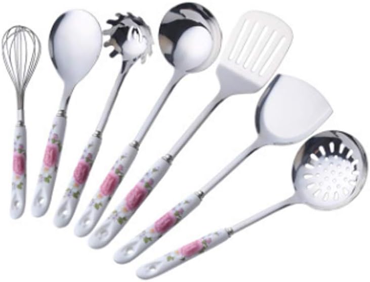 Stainless Steel Seven-piece Kitchenware Set Shovel Spoon Kitchen Cooking Tools Kitchenware Kit