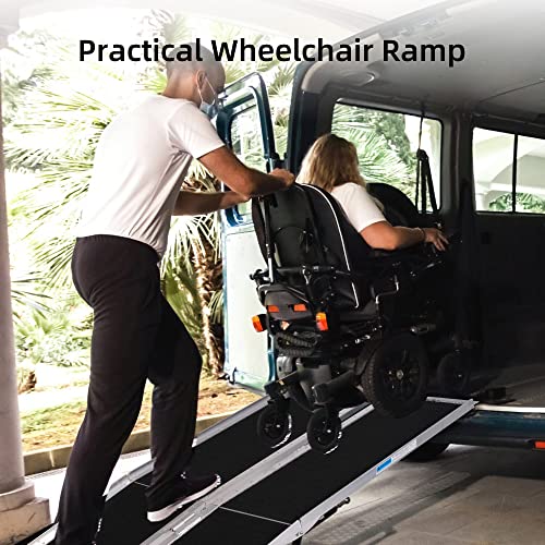 Portable Folding Mobility Ramp Aluminum