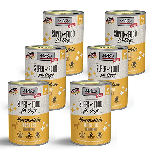 MAC's Dog Mono Sensitive mit Pute (getreidefrei) 6 x 400 g