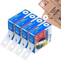 Lochverstärker, 1000 Stück Lochverstärker Selbstklebend, Lochverstärker Selbstklebend Transparent, Locherschutz aus Loseblattpapier, Seitenverstärkungsaufkleber für Büro, Schule, Heimbedarf