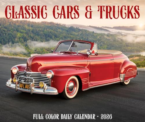 Classic Cars & Trucks 2026 Box Calendar