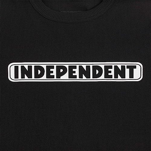 INDEPENDENT Bar Logo L/S Thermal Top Black Med Mens