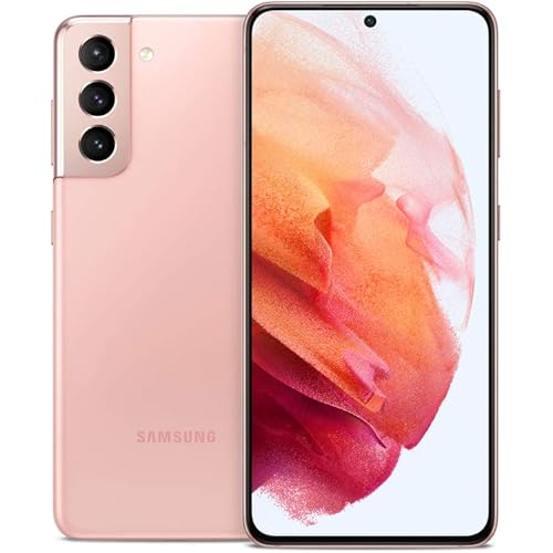 Samsung Galaxy S21 5G | Factory Unlocked Android Cell Phone | US Version 5G Smartphone | Pro-Grade Camera, 8K Video, 64MP High Res | 128GB, Phantom Pink (SM-G991UZIAXAA)