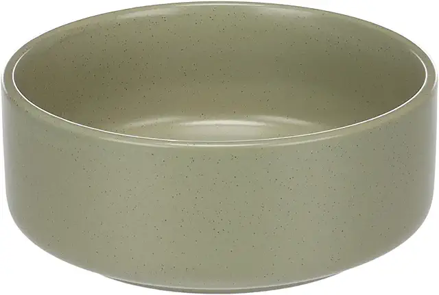 Gamelle Céramique pour Chien et Chat Lajos Vert 750ml - Stable et Facile à Nettoyer