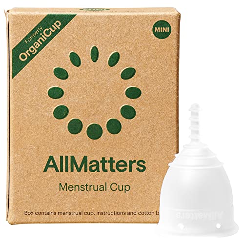 OrganiCup Menstrual Cup - Size Mini - Eco-Friendly, Reusable Period Solution - Superior to Pads & Tampons - Suitable for Light to Heavy Flow