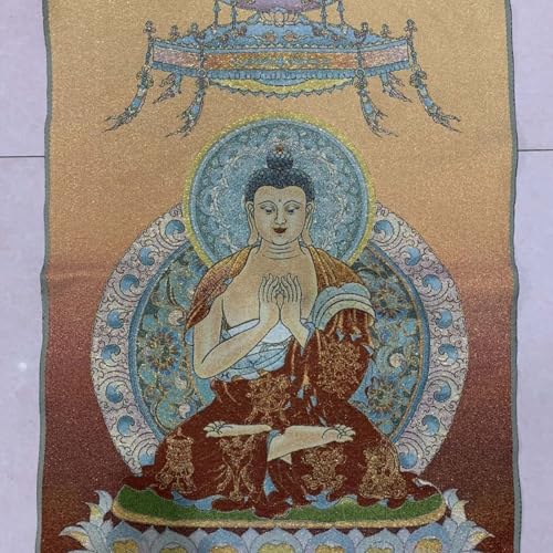 Thangka Shakyamuni pour apaiser le salon et purifier le sanctuaire