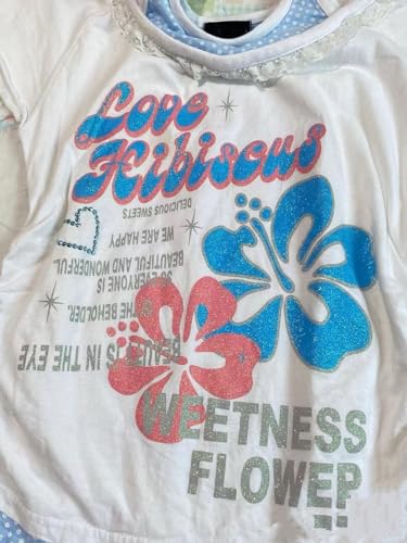 Image of Kawaii Cutecore Harajuku Y2k 2000s Tops Summer Preppy Aesthetic Alt Goth Emo Short Sleeve Graphic Tees