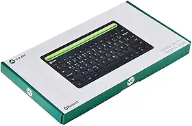 TECLADO BLUETOOTH 3.0 2.4 GHZ DYNAMIC SMART ABNT COM SUPORTE PARA TABLET OU CELULAR - PRETO - DT200