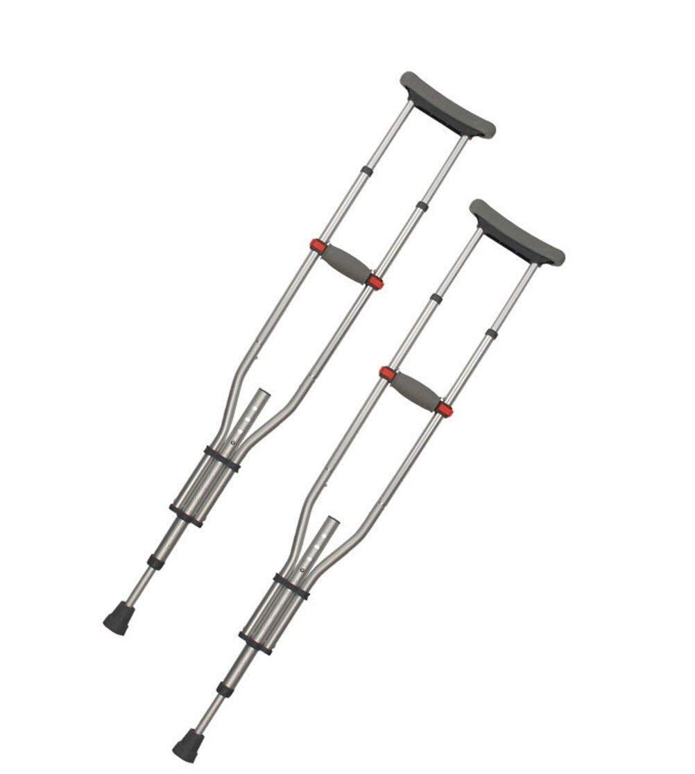 Kule dla dorosłych Pod pachami Składane kule pod pachami dla osób niepełnosprawnych Osoby w podeszłym wieku Mobilność, aluminiowe Lekkie, regulowane kule pachowe Idealne do podróży i pracy Lucky Star