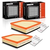 A-Premium 2-PC Engine Air Filter Compatible with Volvo