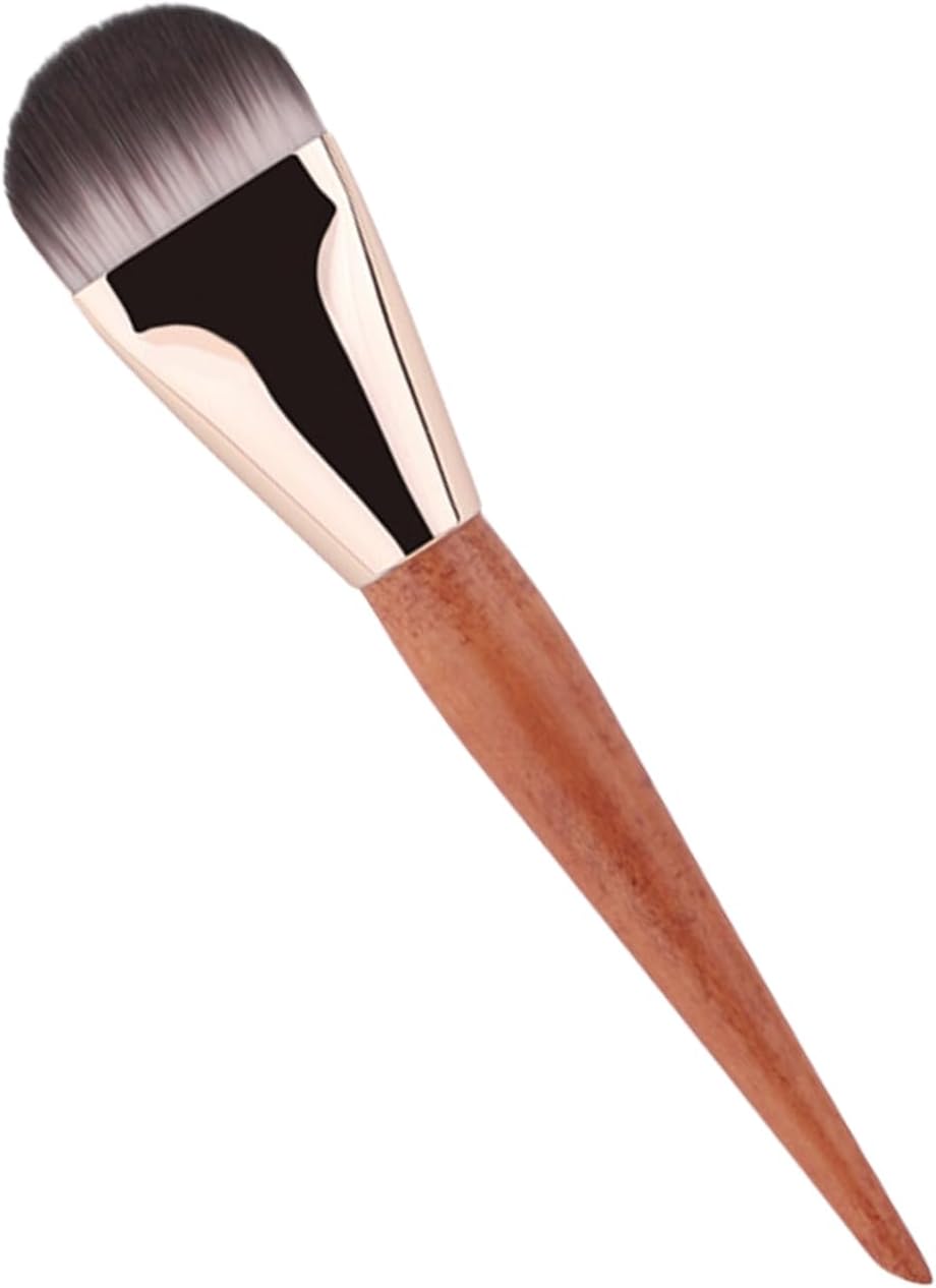 Flat Fluid Makeup Base - Flat Makeup Brush - Professional Cosmetic Pin | Professional Flat Brush For Liquid & Cream Cosmetics | Sweet Sweet Mango,
