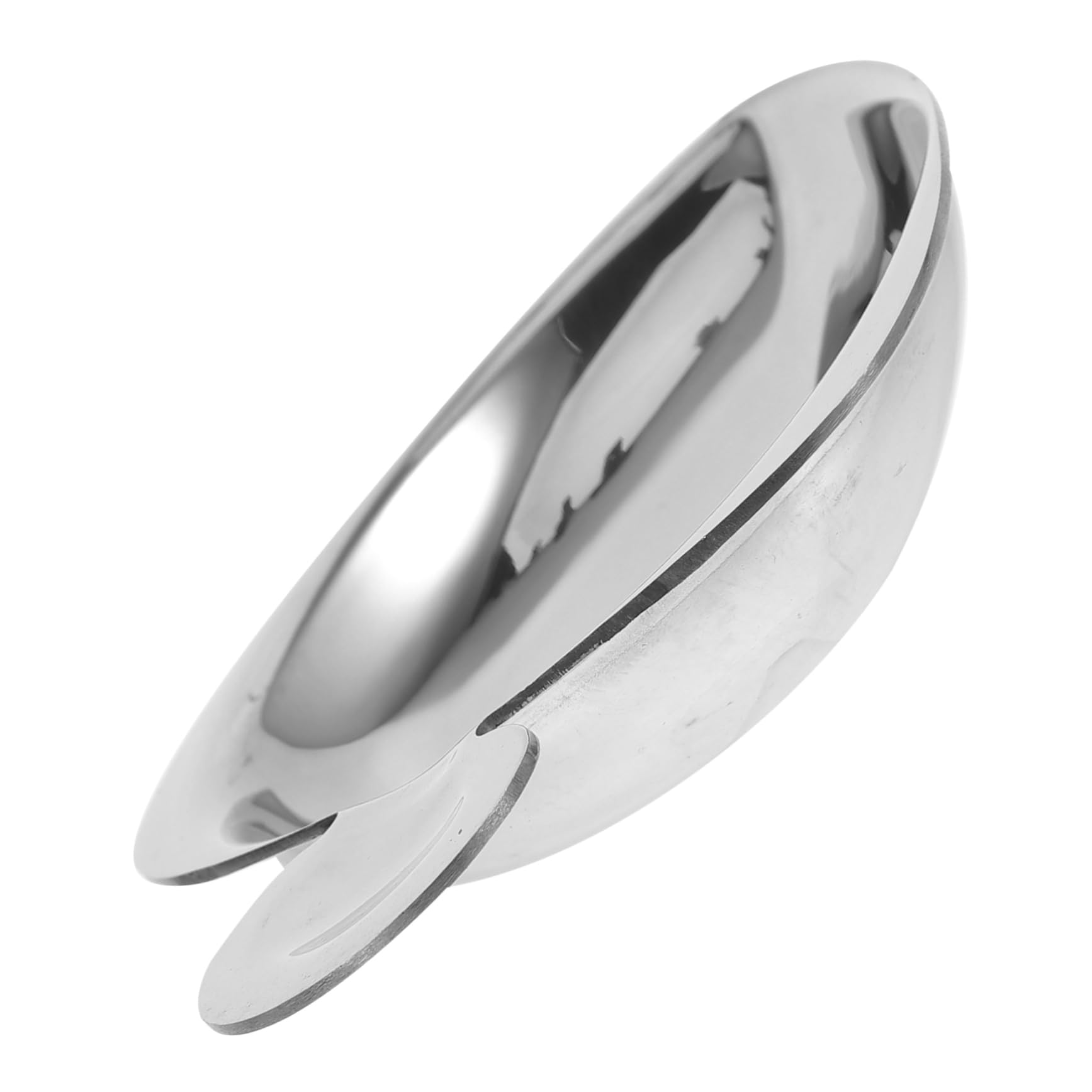 CONGARTENO Seasoning Dish Chip Dip Serving Dish Seasoning Plate Soy Sauce Metal Dish Small Soy Sauce Dish Condiment Dish Dipping Bowl Small Dish for Cooking Flavor Dish Stainless Steel Silver