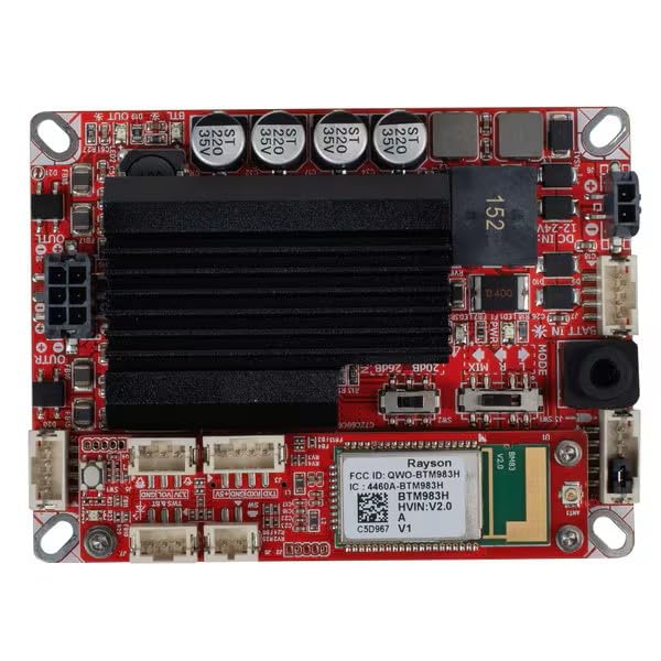 Dayton Audio KABT-250 Audio Amplifier Board 2 x 50W Bridgeable Bluetooth 5.0, TWS, DSP