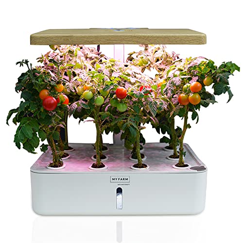 PlantCraft My Farm 12 Pod Indoor Hydroponic Growing System, with ...