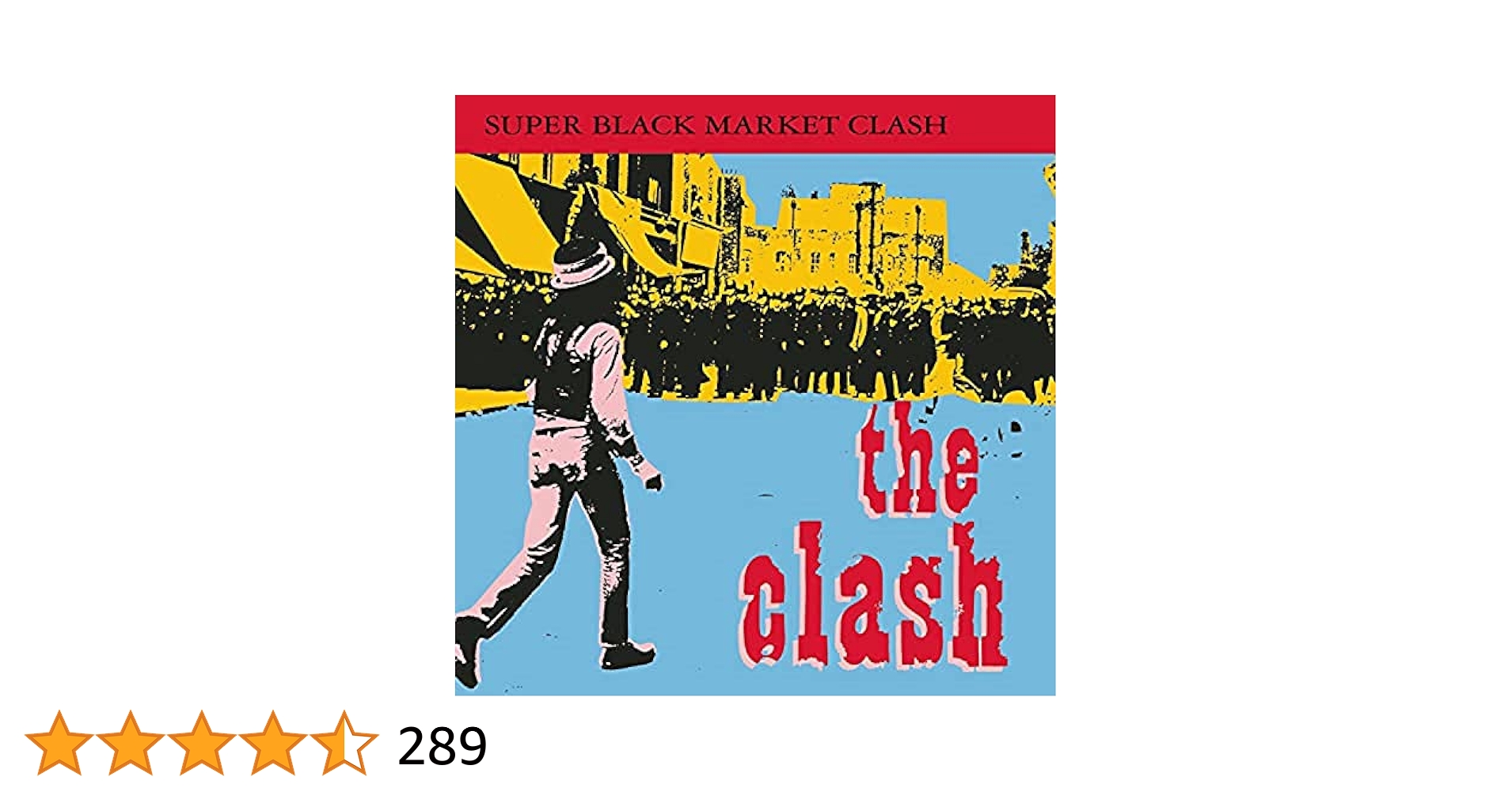クラッシュ ブラックマーケット 当時のポスター CLASH スーパー