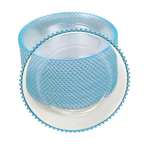 Platos Decorativos Redondos Azules 25 Piezas 32 cm miniatura 3