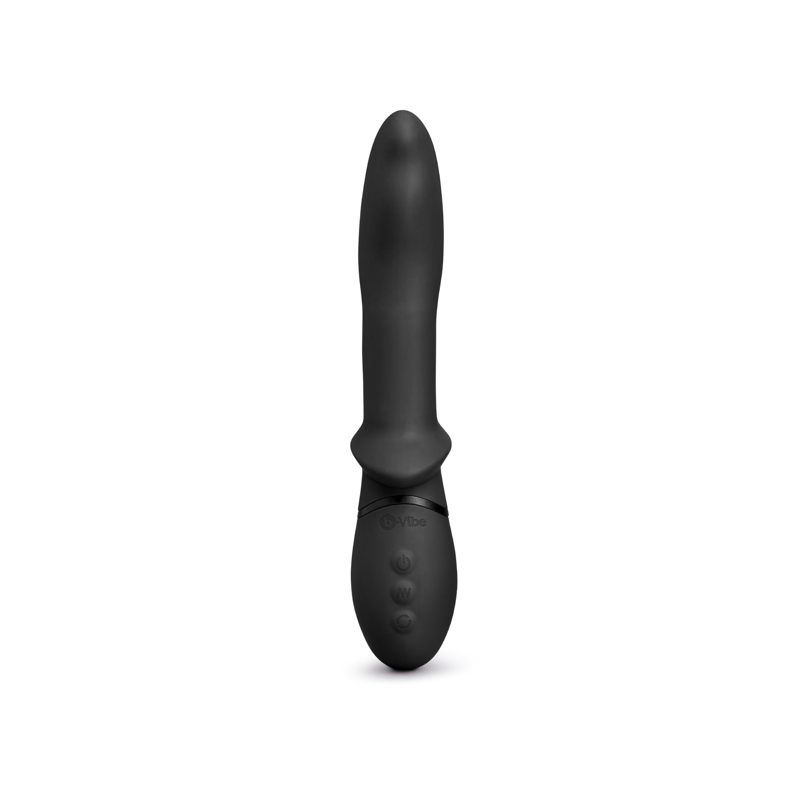 b-Vibe Rimming P-Spot Vibe Rotierende Perlen Prostata-Massagegerät mit Vibrations- und Rotationskontrolle