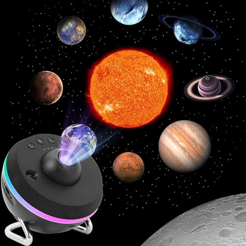 Febotak Galaxy Projector Star Projector 13 en 1 Proyector Planetario con 13 Discos Planetarios Nebula Imagen de Febotak Galaxy Projector Star Projector 13 en 1 Proyector Planetario con 13 Discos Planetarios Nebula