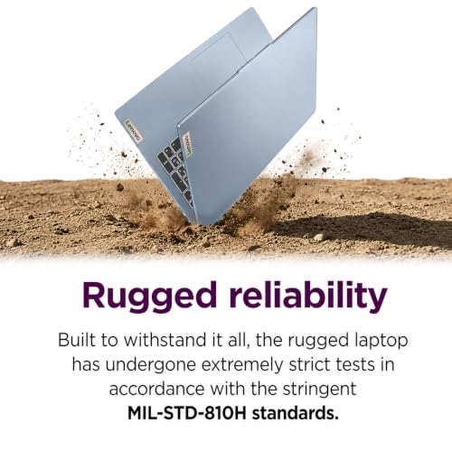 Image of Lenovo IdeaPad Slim 3i Laptop Computer, 15.6 inch FHD Display, 8GB DDR5 RAM, 128GB SSD, Intel N150, Long Battery Lifes, Numeric Keypad, Windows 11 with Microsoft 365, Portable for Work & Study