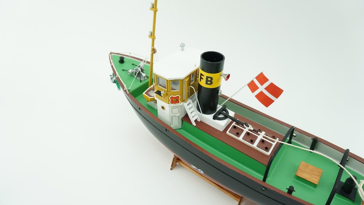 Billing Boats BB0244 - M/S Ymer - scala 1:60 - Kit di montaggio da assemblare con scafo in plastica - RC (parti non incluse)