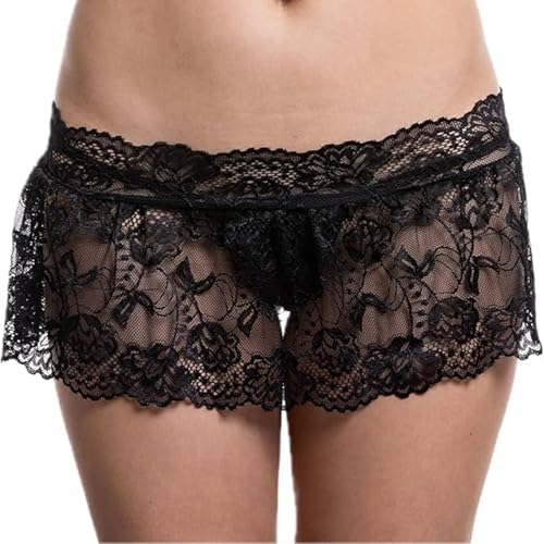 Women Y2k Lace Ruffled Half Slip Skirt Floral Low Rise Pleated Layered Flowy Mini Skirts Aesthetic Underskirt