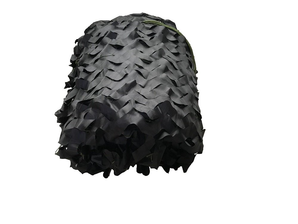 Oudini Black Camouflanetting, Army Camo Military Net For Sunshade Hunting Shooting Camping/Black/3 * 3.5M(10 * 11.5Ft)