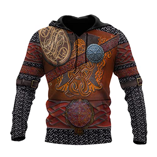 Sweat à capuche Viking WYPAN idéal pour un style streetwear décontracté au quotidien