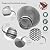 Vent Systems 4" Inch Round Chimney Cap Galvanized Steel for All Weather Conditions Top Round Exhaust Cap with Rubber for Perfect Insulation Roof Vent Cap Vent Cover 4 Inch 100 mm