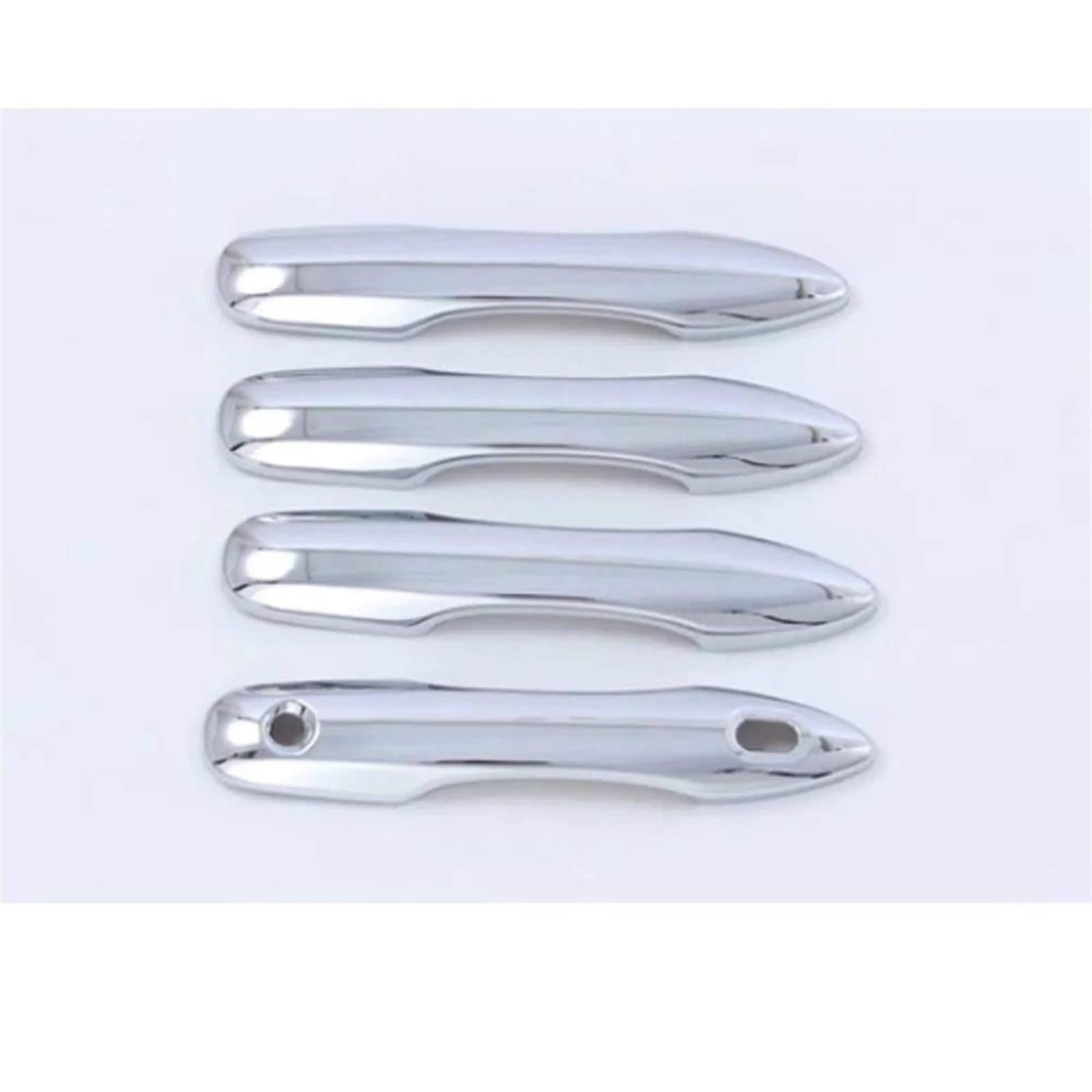 SLIMES ABS Car Exterior Door Handle Grab Cover Trim for Toyota for Harrier 2020 2021 2022 Auto Styling Moldings 4pcs Protection(Silver 2)