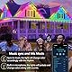 15m RGB+IC LED Streifen,Außenbereich IP68 Wasserdicht,Steuerung mit App/Fernbedienung,Bluetooth Musik Sync Seillicht für Balkone,errassen,Dächer,Gärten,Schwimmbäder