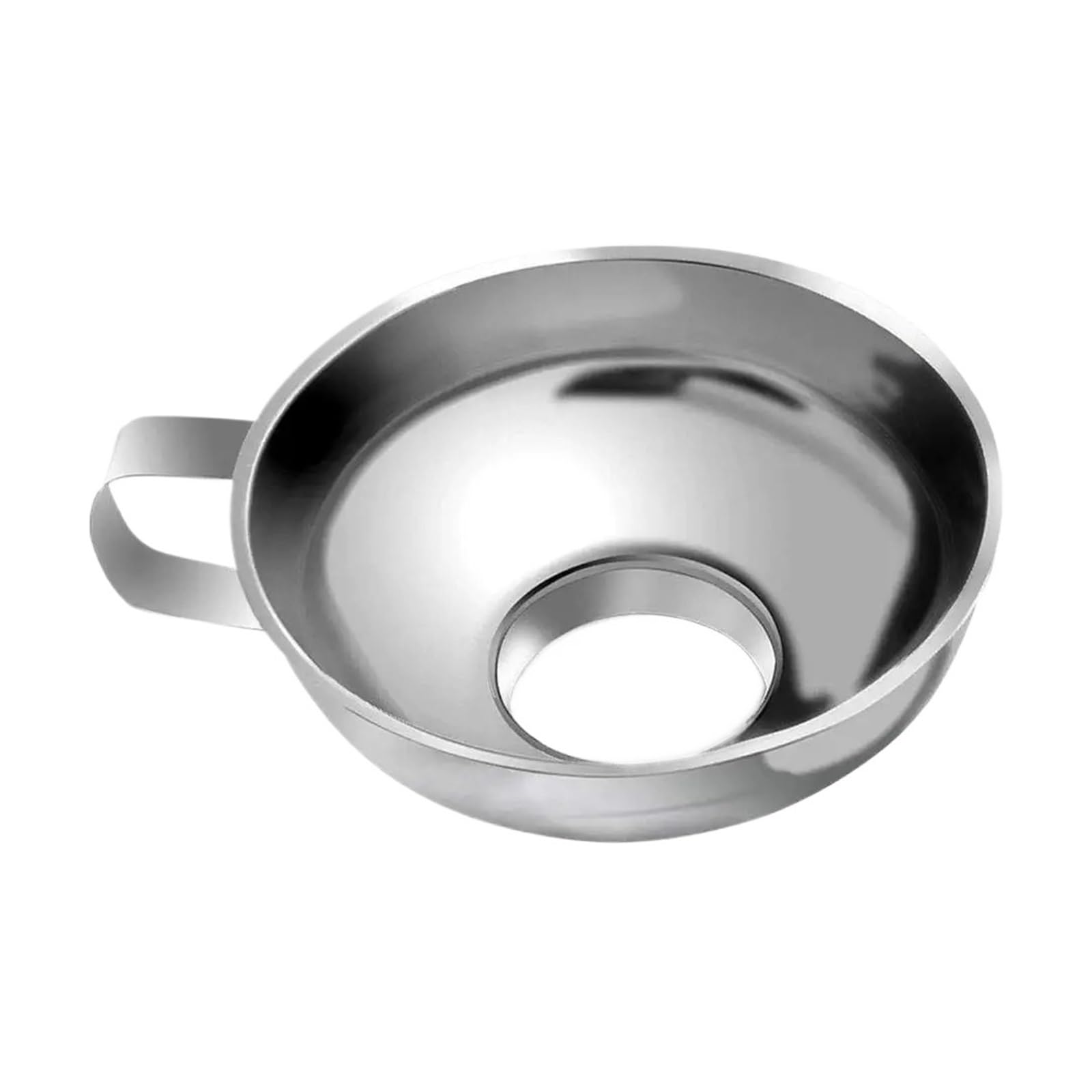 Imbuto in acciaio inox Imbuto for inscatolamento in acciaio inossidabile, utensile da cucina(Large)