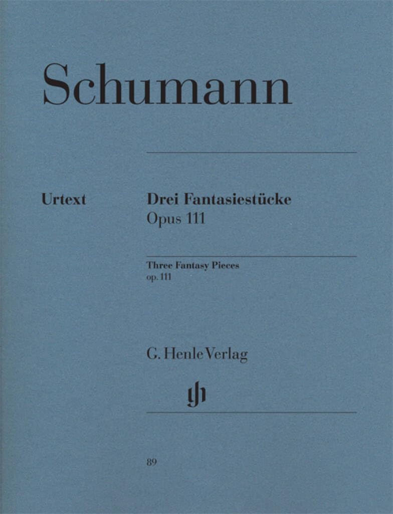 3 Fantasy Pieces op. 111 - piano - (HN 89)