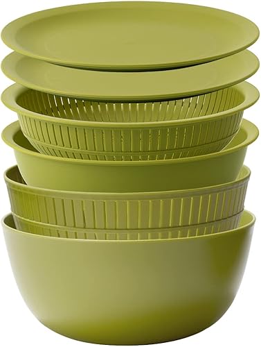 Colador y cuenco_Juego completo de 6