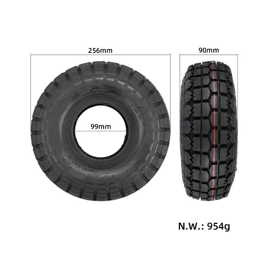 motorized scooter 4.10/3.50-4 Inner Tube Outer Tire for Small Trolley Warehouse Car/rier Tyre Accessories motorized scooter