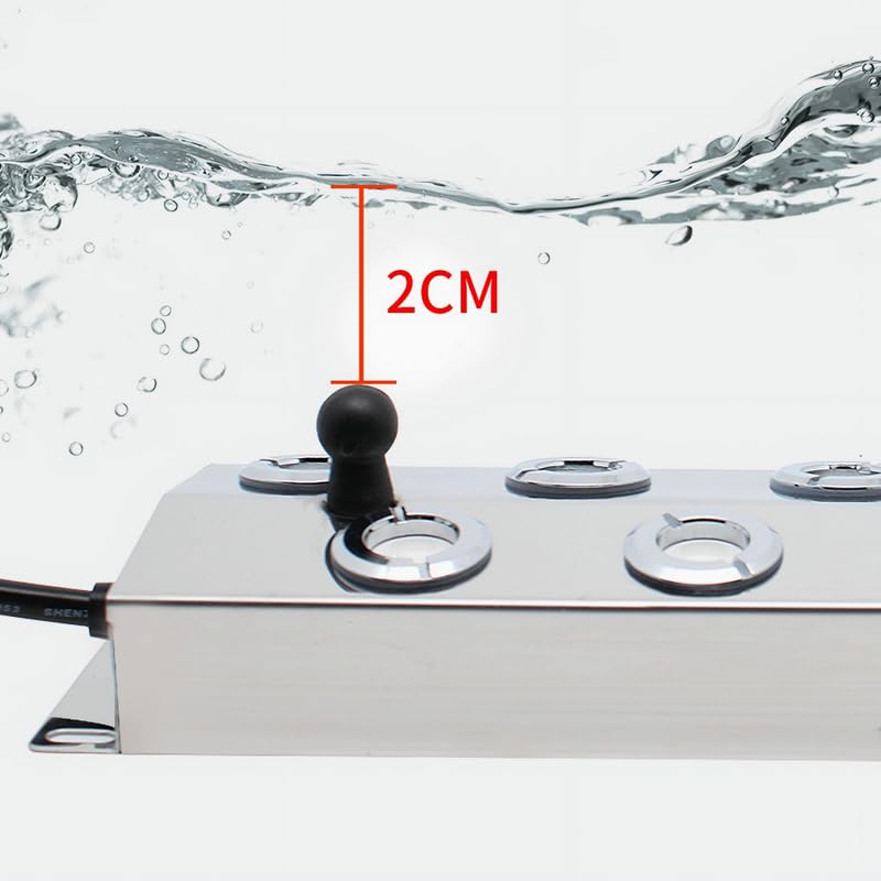 Ultradźwiękowy nawilżacz mgły Fogger Nawilżacz powietrza ze stali nierdzewnej Szklarnia Fontanna Nawilżacz Atomizer Stawu (8Head 45V)