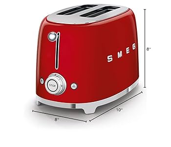 Amazon.com: SMEG 2 Slice Toaster with Sandwich Rack Combo