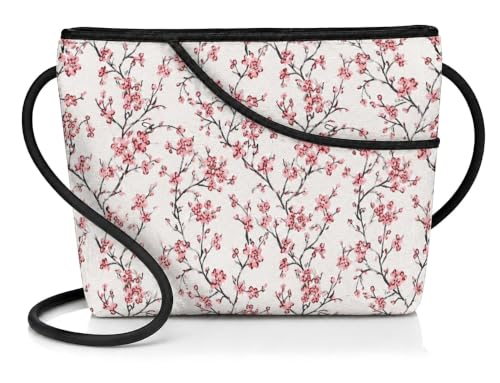 Image of Danny K. Women's Tapestry Zipper Purse Crossbody Handbag, Adjustable Cord, Handmade in USA