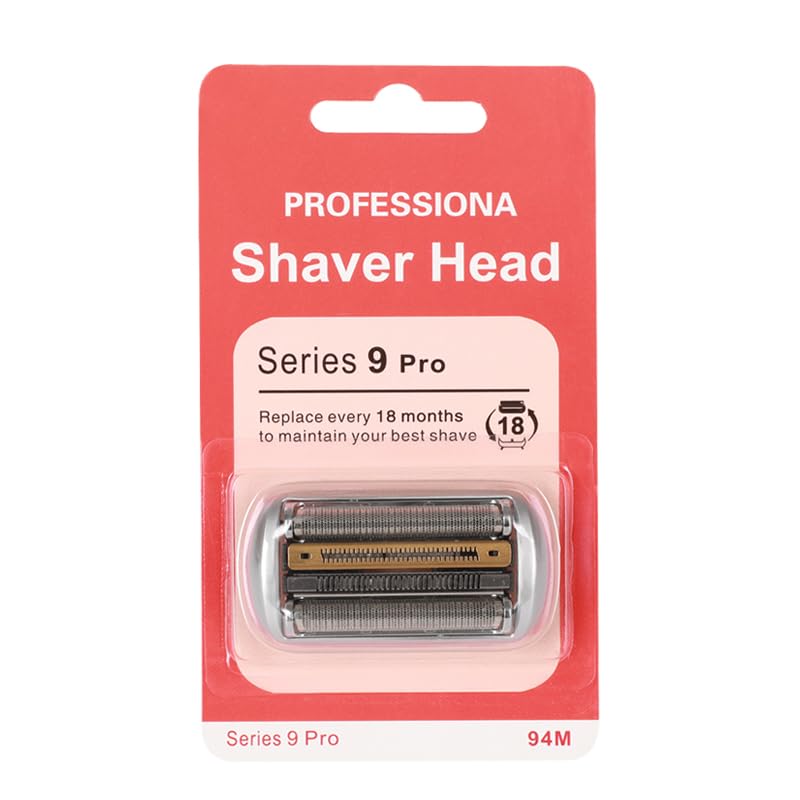 Series 9 Pro Replacement Head 94M Compatible with Electric Shaver, S9 pro Wet and Dry Replacement Head Compatible with Series 9 Foil and Cutter, 94M Fit 9475cc 9399S 9299s (1 Count)