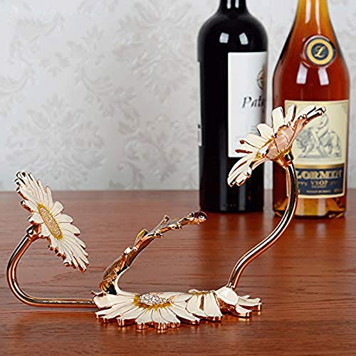 Amazon.co.jp: FXJ JAHH ワインラック ヨーロピアンフラワーアイアン