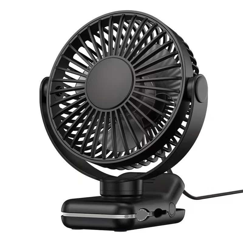 Image of TOPK USB Clip on Desk Fan