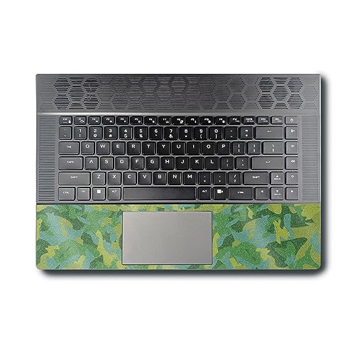 Image of MightySkins Glossy Glitter Skin Compatible with Alienware X16 R1 (2023) Full Wrap Kit - Verde Camouflage | Protective, Durable High-Gloss Glitter Finish | Easy to Apply | Made in The USA