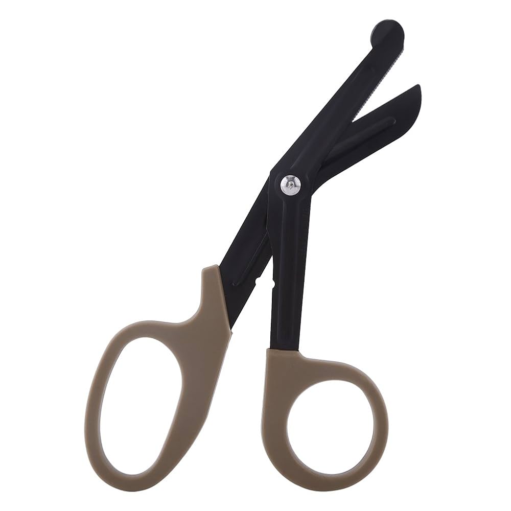 Walfront Trauma Shears, Bandage Shears Sharp Curved Scissors